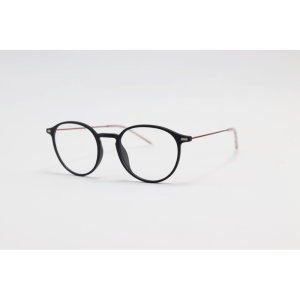 Lindberg - 9071 - Matte Black - Acetate - Metal - Oval - Eyewear