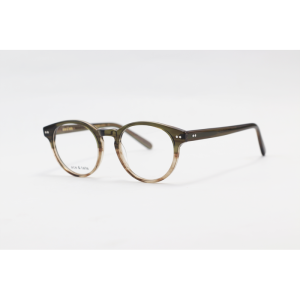 Ace & Tate - Pierce Large - Olive Gradient Bio - Acetate - Round - Eyewear