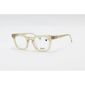 Pure - 7006 - Brown Translucent - Acetate - Square - Eyewear