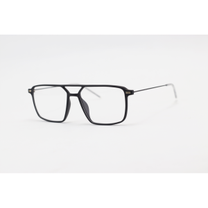 Lindberg - 9069 - Matte Black - Acetate - Metal - Rectangle - Eyewear