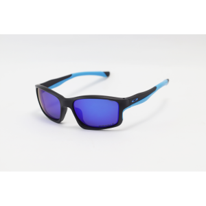 Oakley - CHAINLINK - 009247-0357 - Blue Mercury - Acetate - Polarized - Rectangle - Sunglasses