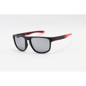 Oakley - Holbrook R - OO9379-1055 - Black Red Silver Mercury - Acetate - Polarized - Sunglasses