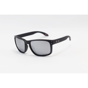 Oakley - OO9102-0855 – Holbrook - Black Silver Mercury – Polarized – Sunglasses