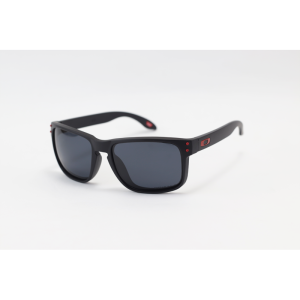 Oakley - OO9102-1355 – Holbrook - Black Red – Polarized – Sunglasses