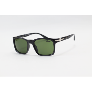 Persol - P08 - Black Green - Acetate - Square - Sunglasses