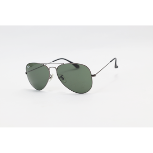 Ray B – 3025 – Gun Metallic Green – Aviator – Metal – Sunglasses