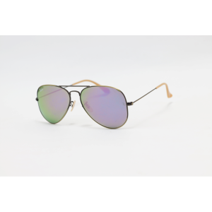 Ray B – 3025 – Bronze Purple Mercury – Aviator – Metal – Sunglasses