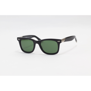 Ray B - 2157 - Black Green - Acetate - Rectangle - Sunglasses