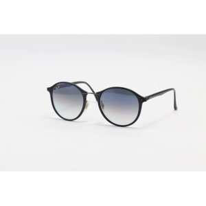 Ray B - Light Ray - 4242 - Black Blue Gradient - Round - Sunglasses