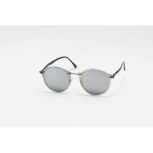 Ray B - Light Ray - 4242 - Black Grey Silver Mercury - Round - Sunglasses