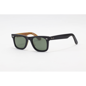 Ray B - 2140 - WAYFARER - Dark Pattern - Black Green - Acetate - Sunglasses