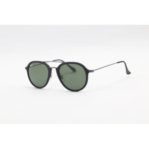Ray B - RB4253 - Matte Black Green - Acetate - Metal - Oval - Sunglasses