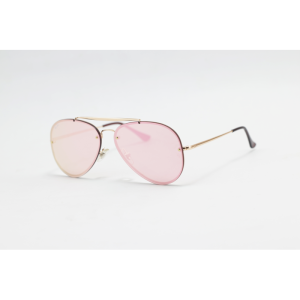 Ray B - BLAZE AVIATOR – RB3584N – Golden Pink Mercury – Metal – Sunglasses