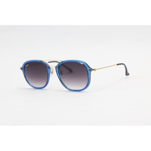 Ray B – RB4273 – Golden Blue Purple Gradient – Acetate - Metal - Square - Double Bridge – Sunglasses