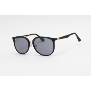 Ray B – RB4285 – Golden Black – Acetate - Metal - Round - Double Bridge – Sunglasses
