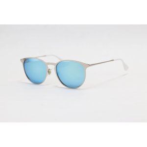 Ray B - RB3539 - ERIKA Metal - Silver Blue Mercury - Oval – Sunglasses