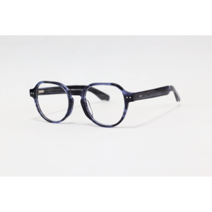 Moscot - 938 - Blue Marble - Acetate - Oval - Eyewear