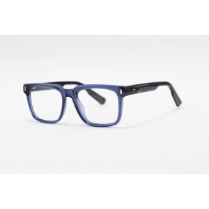 Moscot - 8557 - Blue Translucent - Acetate - Rectangle - Eyewear