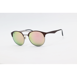 Ray B – RB3545 – Bronze Pink Mercury – Metal - Round - Polarized – Double Bridge – Sunglasses