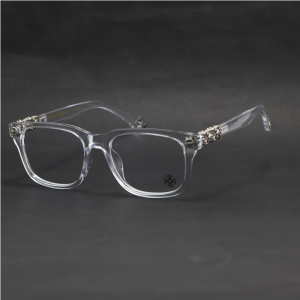 Chrome Hearts - 6101 - Translucent - Acetate - Blue Cut - Rectangle - Eyewear