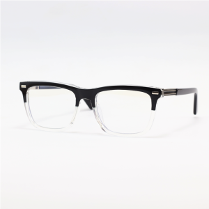 Moscot - 93516 - Black Crystal - Acetate - Blue Cut - Rectangle - Eyewear