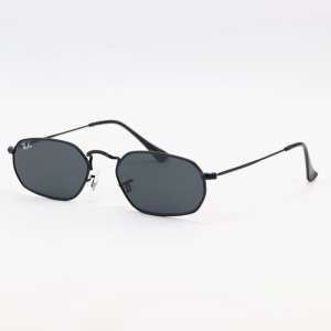 Ray B - RB3947 - Black - Metal - Rectangle - Sunglasses