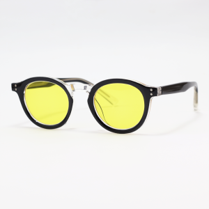 Gentle Monster - 6260 - Black Yellow - Acetate - Night Vision - Oval - Sunglasses