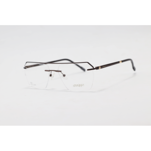 Strrippr - 6225 - Bronze - Metal - Rimless - Rectangle - Eyewear