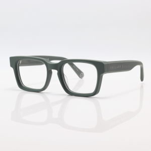 PHILIPP PLEIN - STARLIGHT - Matte Green - Acetate - Rectangle - Eyewear