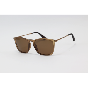 Ray B - P6062 - Brown - Polarized -  Acetate - Rectangle - Sunglasses