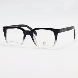 David Beckham - DB011 - Crystal Black - Rectangle - Acetate - Eyewear
