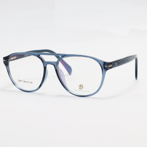 David Beckham - DB017 - Blue Translucent - Rectangle - Acetate - Eyewear