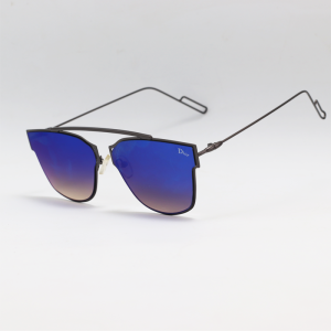 Dior - 3333 - Blue Mercury - Metal - Rectangle - Sunglasses