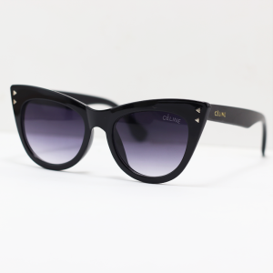 Celine - 8448 - Black - Cateye - Acetate - Sunglasses