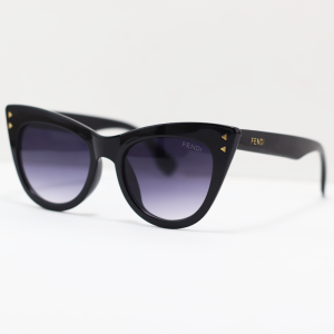 Fendi - 6822 - Black Purple - Cateye - Acetate - Sunglasses -
