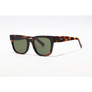 Prada - 21WS - Tortoise Green - Acetate - Square - Sunglasses