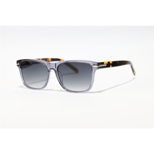 Salvatore Ferragamo - 992 - Grey Translucent Grey Gradient - Acetate - Rectangle - Sunglasses