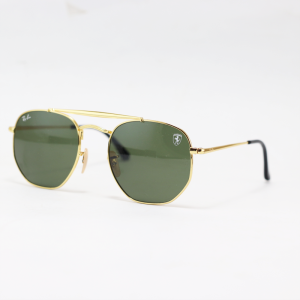 Ray B Ferrari – 3648 – Limited Edition – Golden Green – Marshall – Metal – Double Bridge – Sunglasses