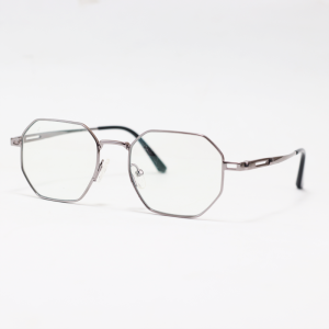 Silhouette – 8801 – Silver Black – Metal - Blue Cut -  Eyewear
