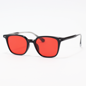 Moscot - 2316 - Black Red - Acetate - Rectangle - Sunglasses