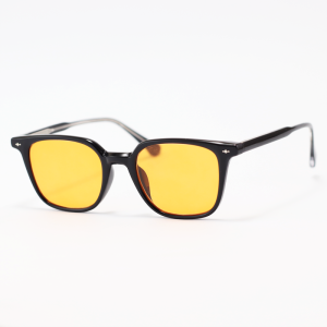 Moscot - 2316 - Matte Black Orange - Acetate - Oval - FL-41 - Light Sensitivity Glasses