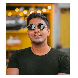 Ray B - 3447- Golden Black - Metal Round Sunglasses